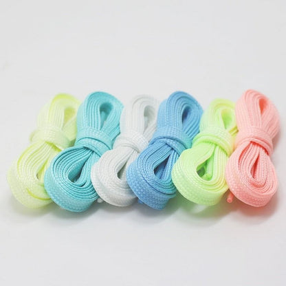 VVS Jewelry hip hop jewelry Luminous Flat Shoelaces