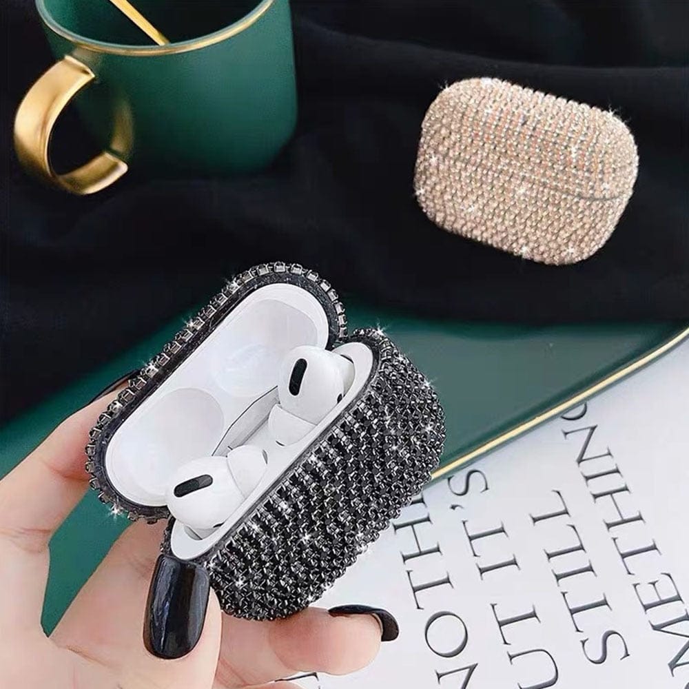 VVS Jewelry hip hop jewelry Sparkly Diamond AirPods Case