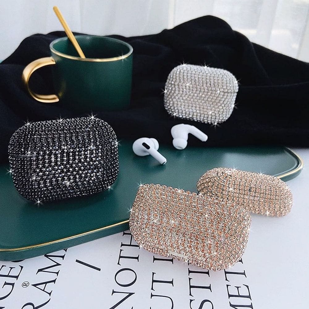 VVS Jewelry hip hop jewelry Sparkly Diamond AirPods Case