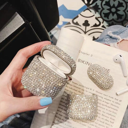 VVS Jewelry hip hop jewelry Sparkly Diamond AirPods Case