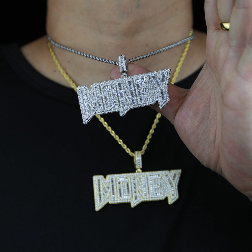 Iced out clearance pendants vvs