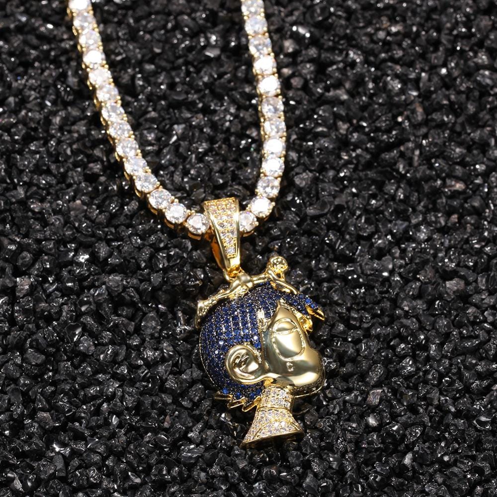 VVS Jewelry hip hop jewelry VVS Jewelry "LIL UZI VERT" Pendant + Chain